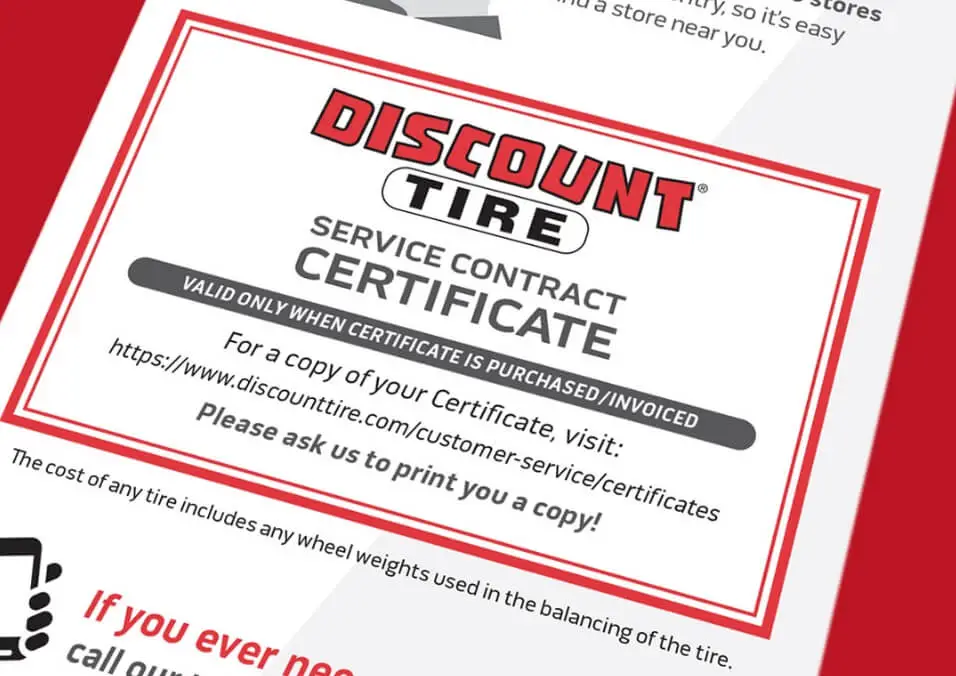 what does discount tire warranty cover