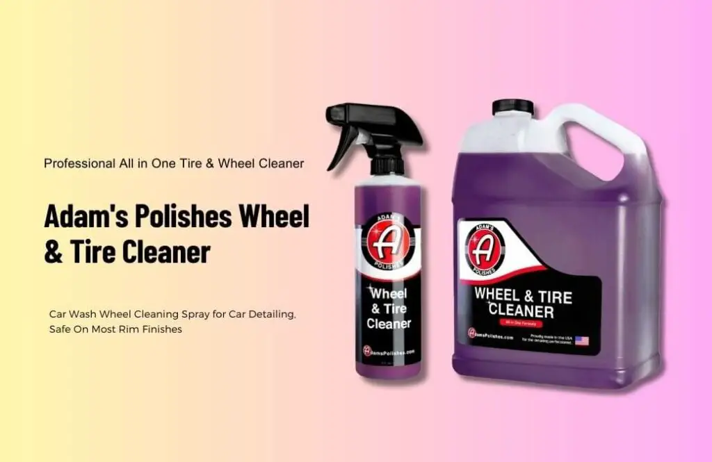 adam's polishes wheel and tire cleaner review