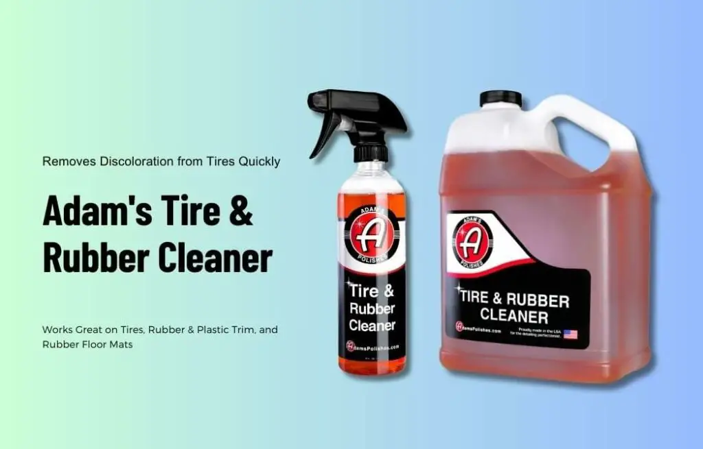 adams tire and rubber cleaner review
