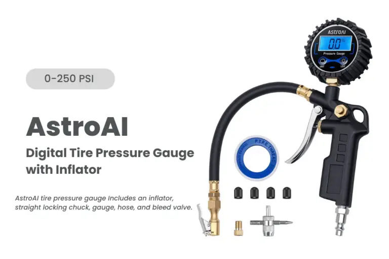 AstroAI Digital Tire Pressure Gauge with Inflator Review 2024