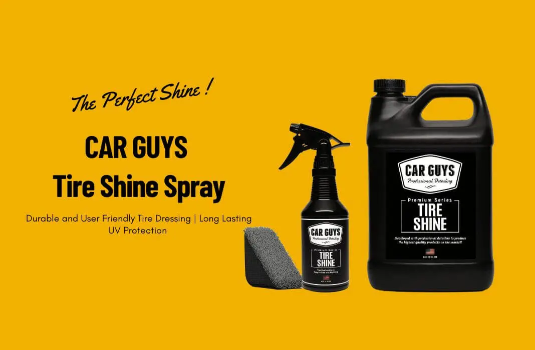 car guys tire shine spray review