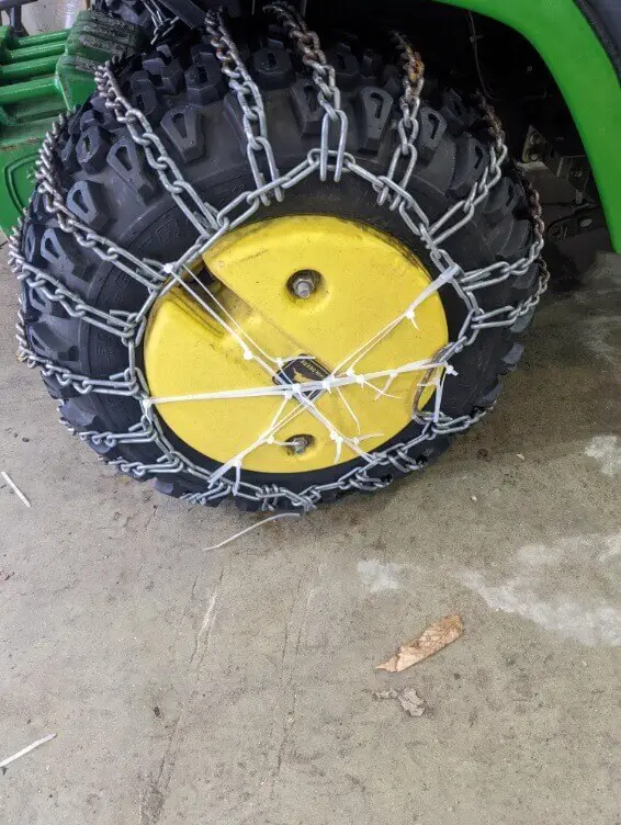 do snow chains have to be exact size