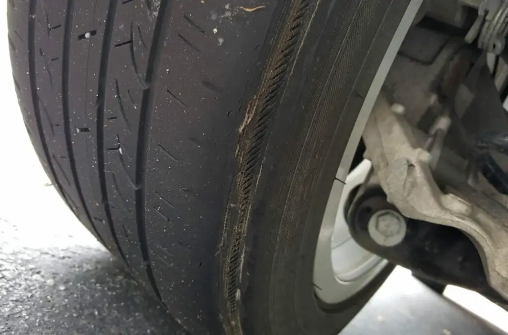 what causes tires to wear on the inside