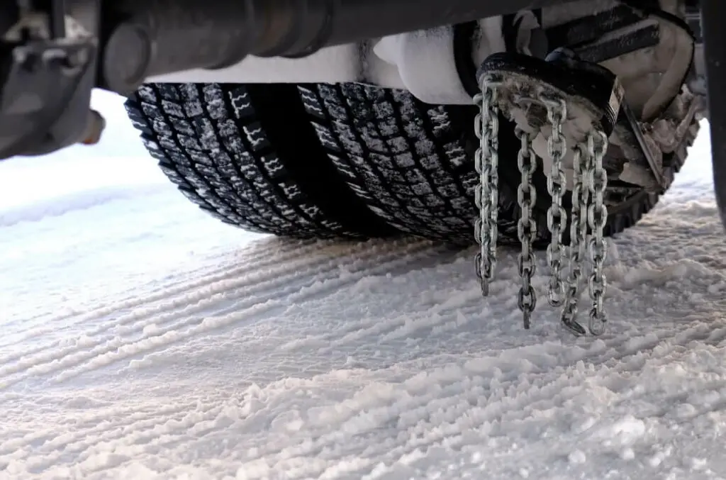 automatic truck tire chains