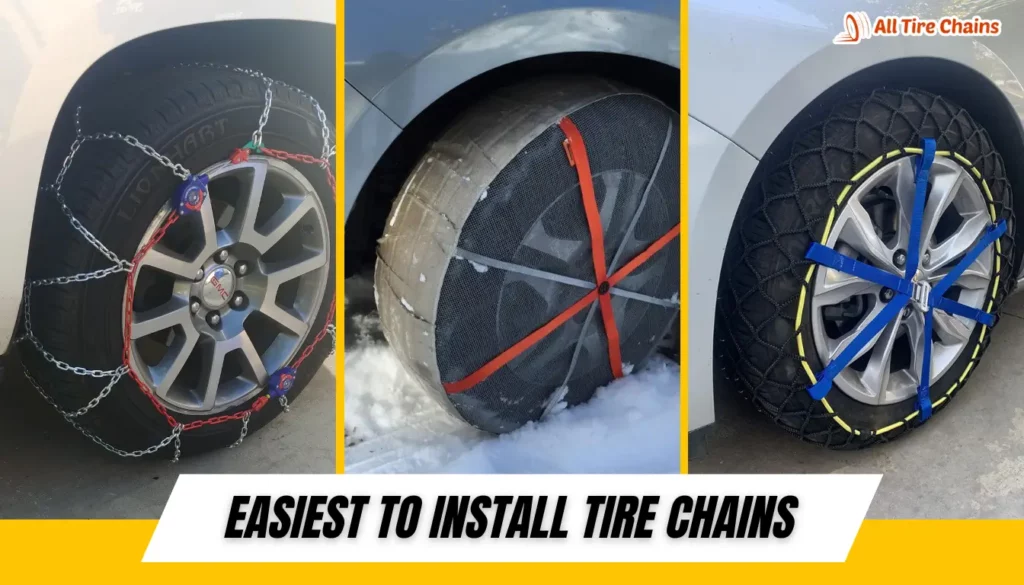 easiest to install tire chains