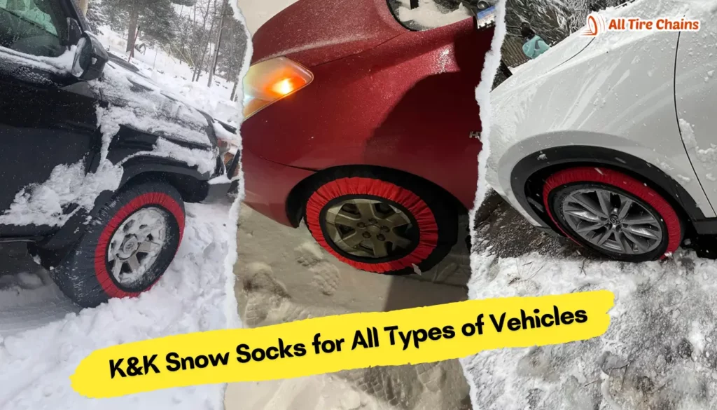 k&k tire socks for snow