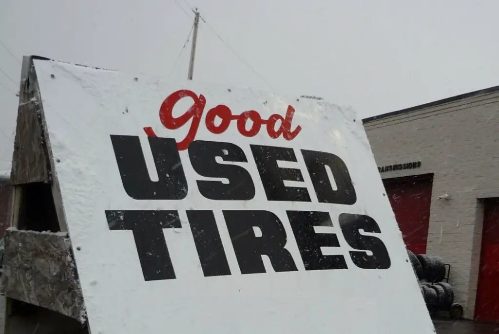 sell used tires for cash