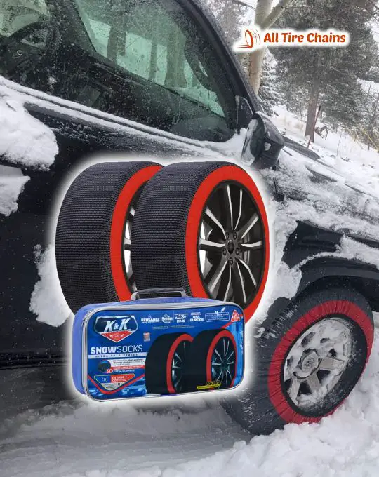 k&k automotive snow socks for tires review
