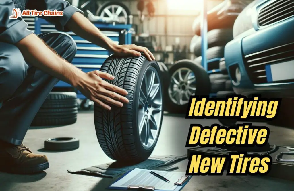 how to tell if a new tire is defective