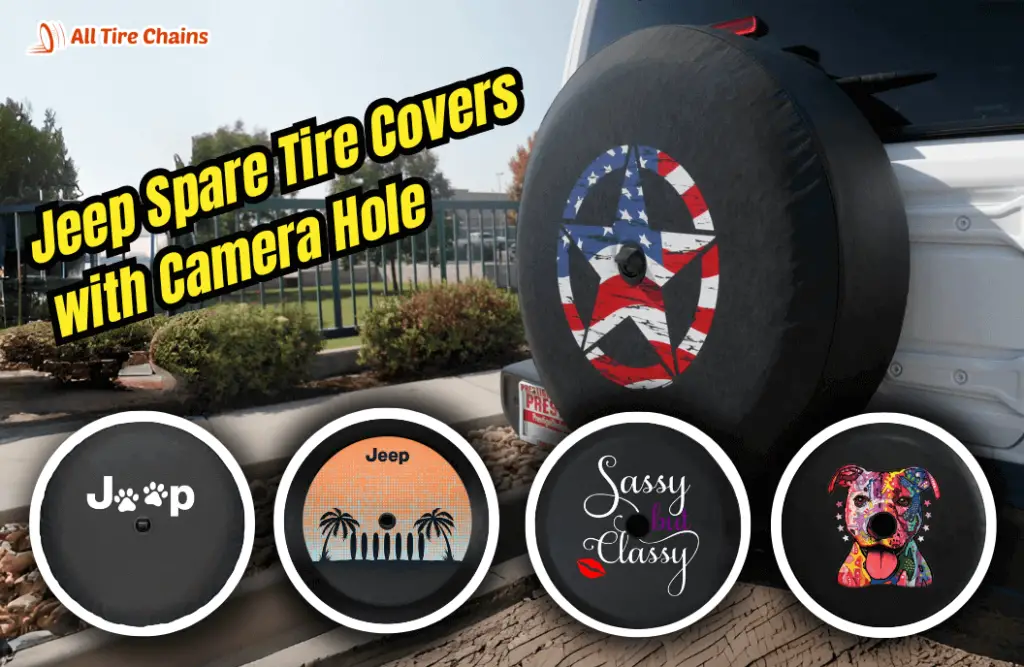 best jeep spare tire covers with camera hole