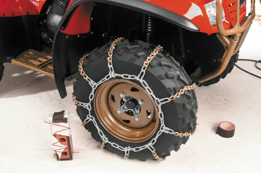 best tractor tire chains for snow and ice