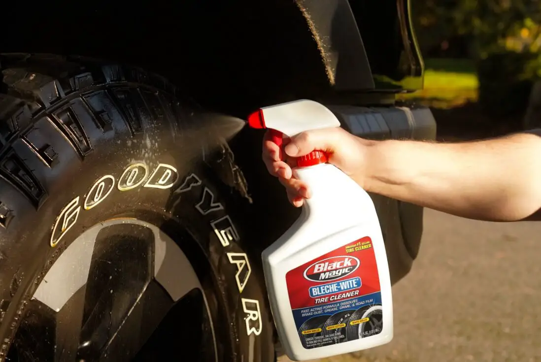 black magic bleche-wite tire cleaner review