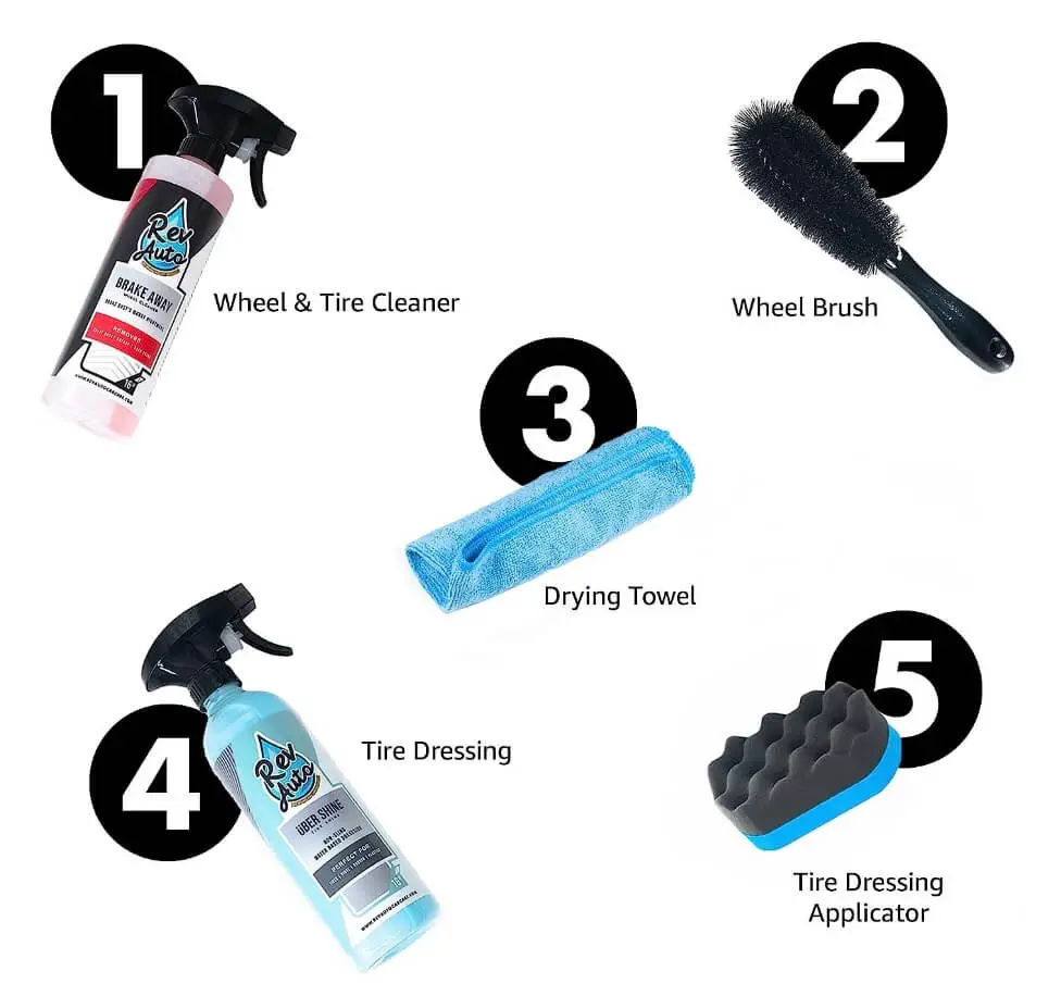 complete wheel cleaning kit
