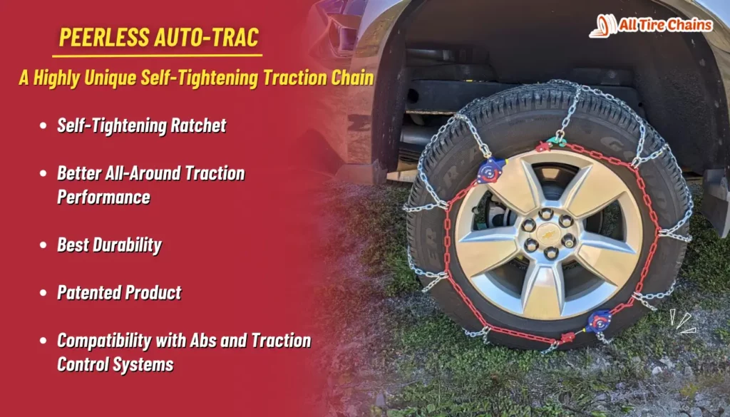 auto-trac self tightening traction chain