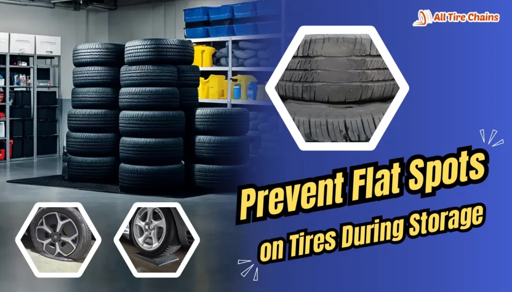 how to prevent flat spots on tires during storage